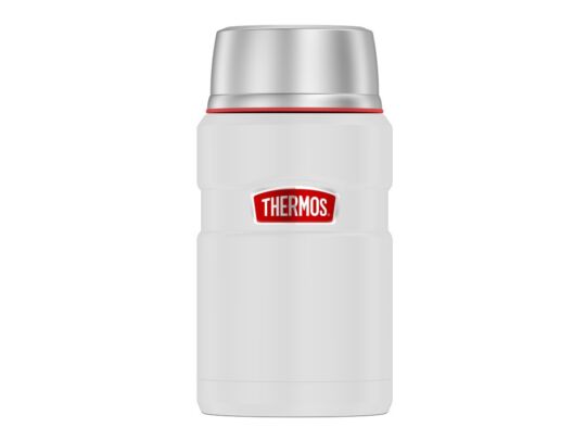 Термос для еды с ложкой SK3020, 710 мл, белый